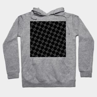 Black and white tile pattern design Hoodie